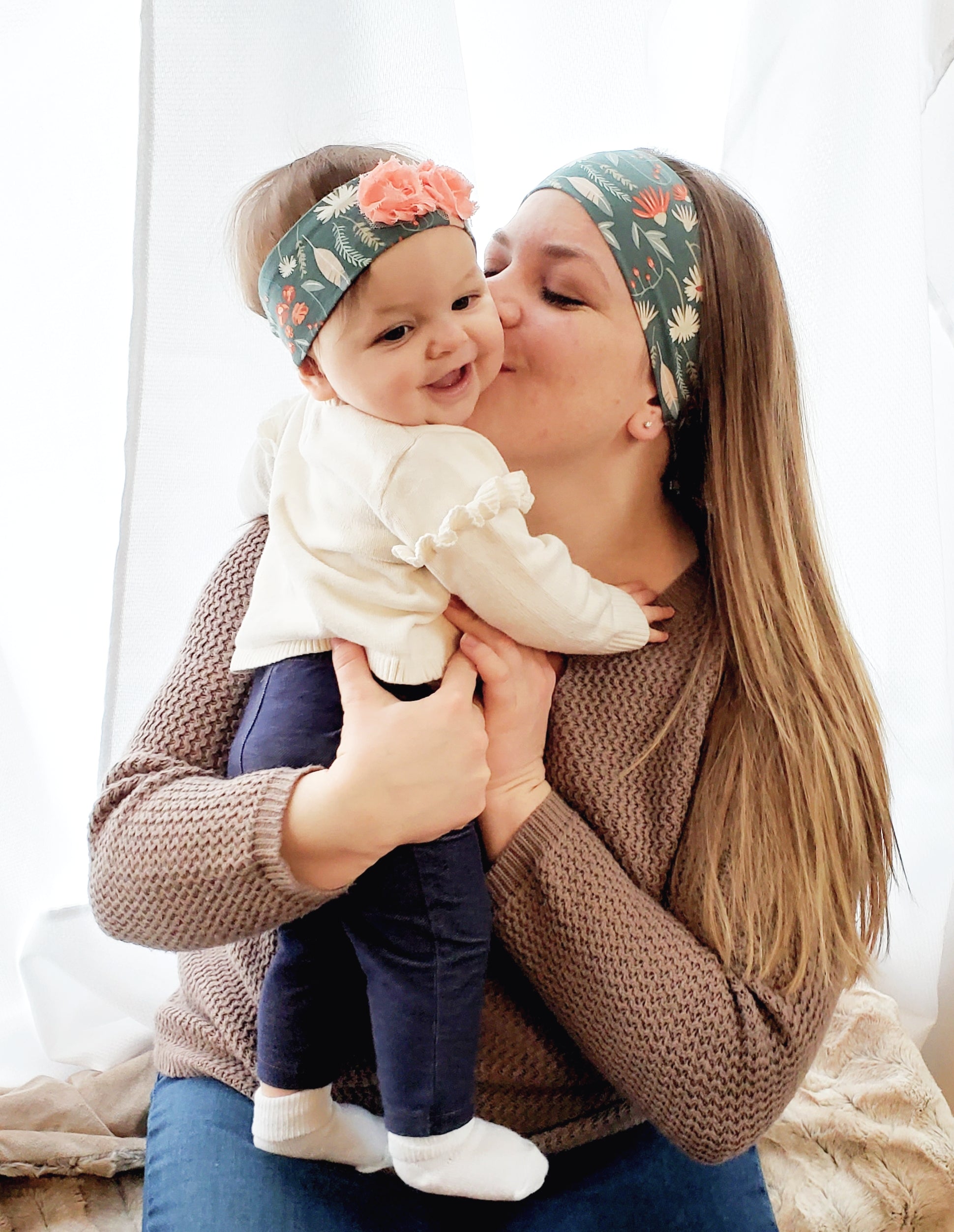 Infant Headbands with Bows