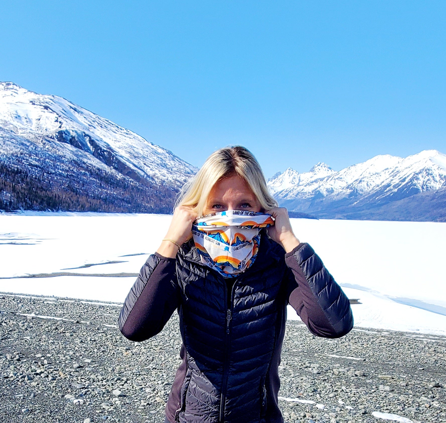 "Land of the Midnight Sun" Neck Gaiters/ Tubes