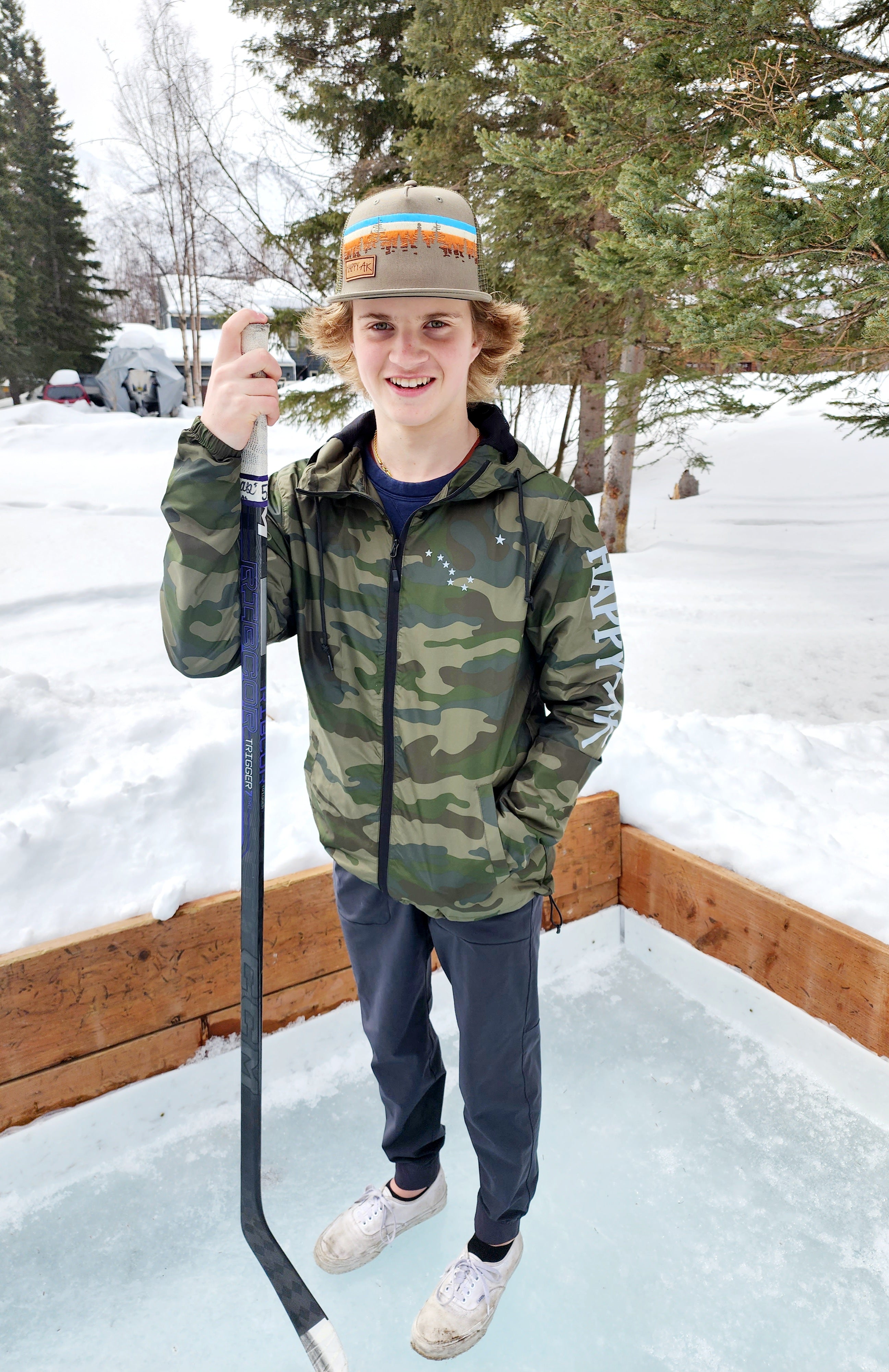 Trees Flat Billed Hat