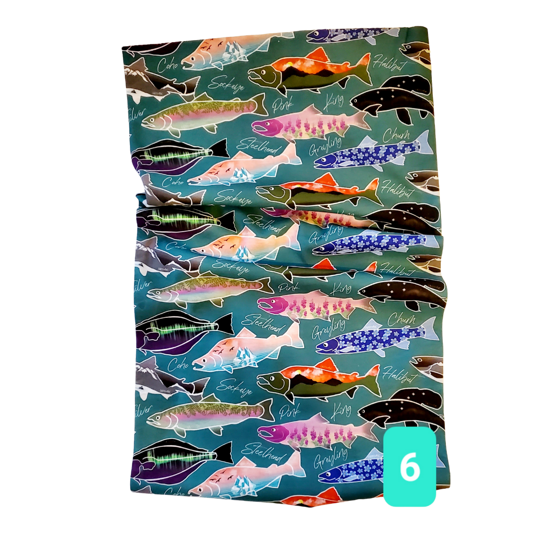 Alaska Fish Neck Gaiter/ Buff