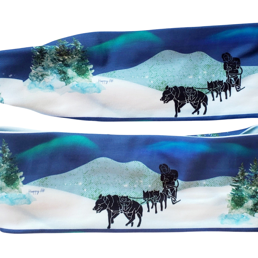 Dog Sled/Iditarod Headbands HappyAK - Main Image