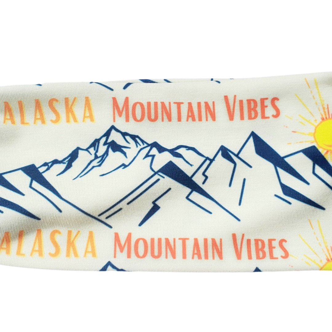 "Alaska Mountain Vibes" Headband
