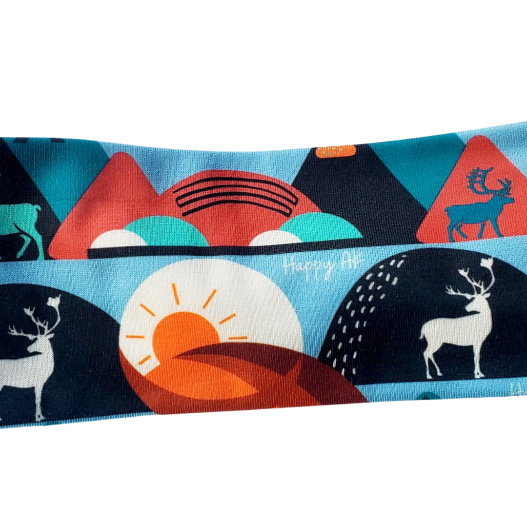 "Retro Caribou" Headband