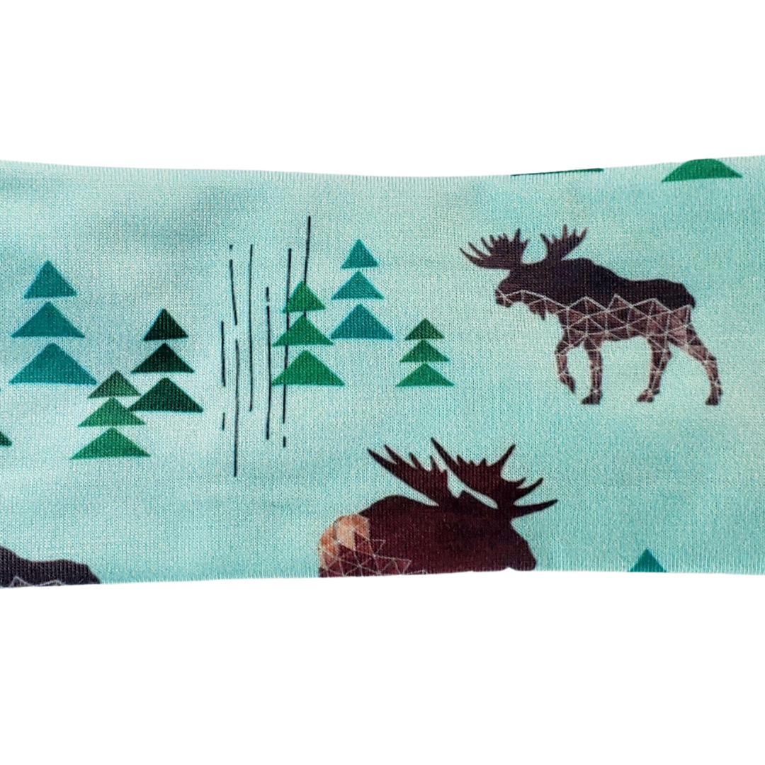 "Green Moose" Headband