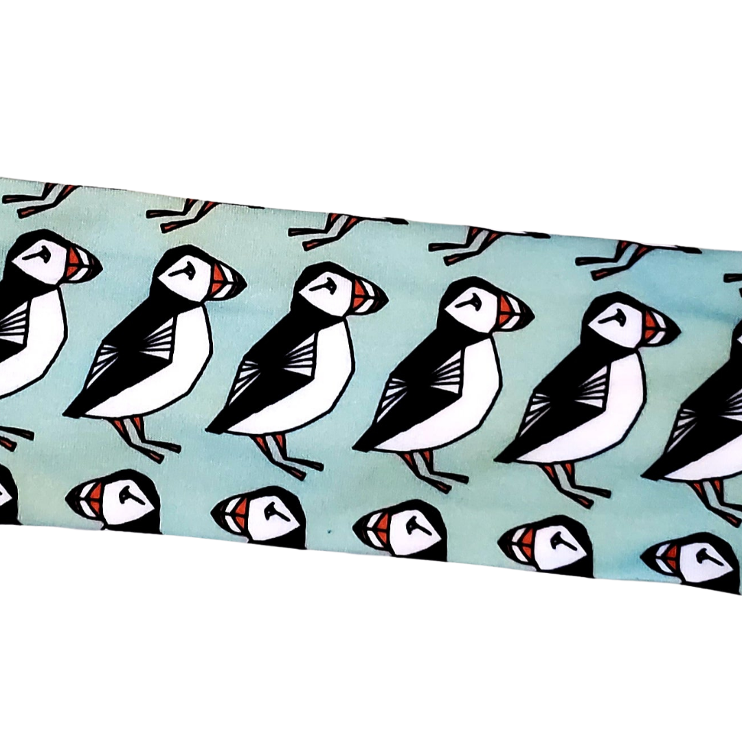 Mint Puffin Headband