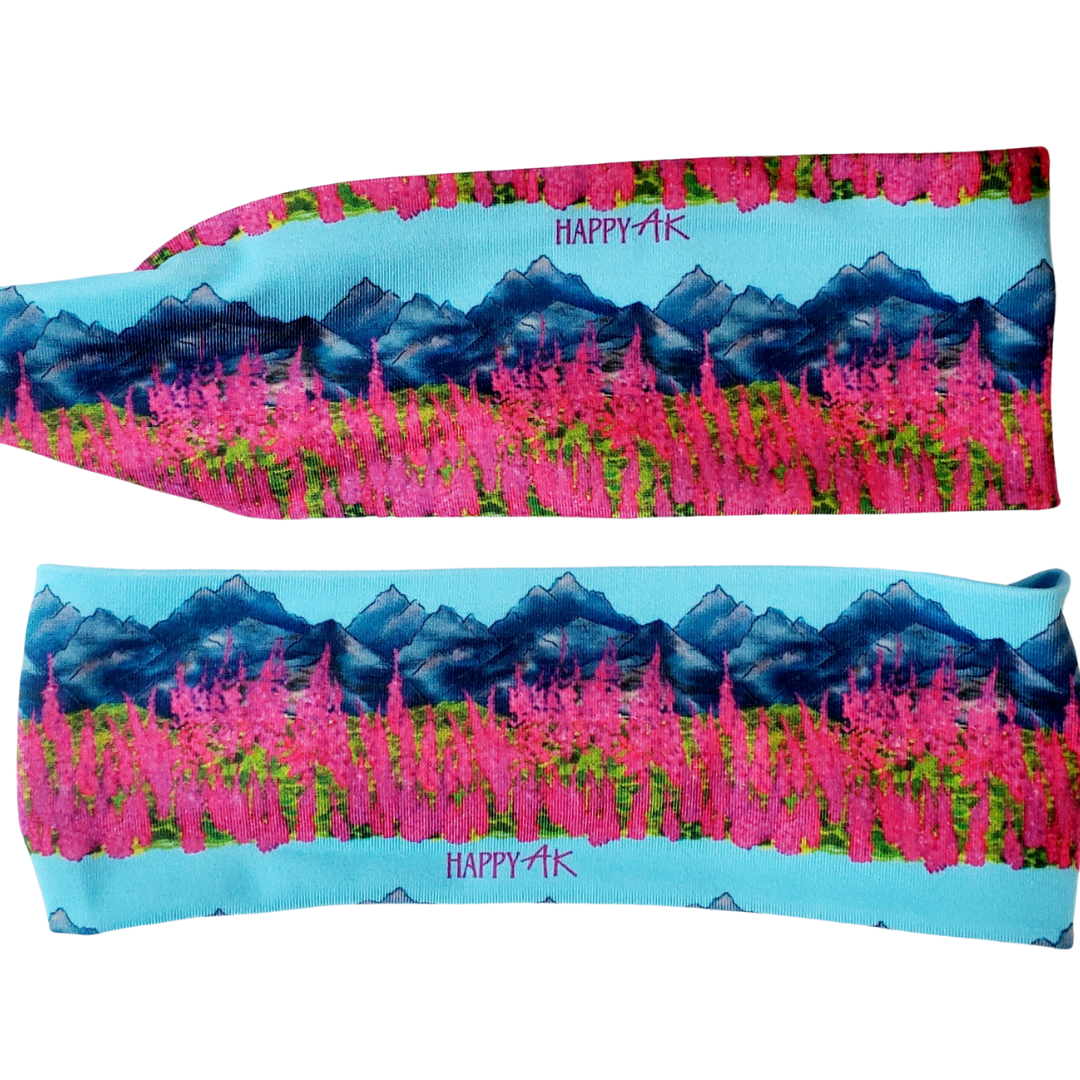 Mountain Fireweed Headbands