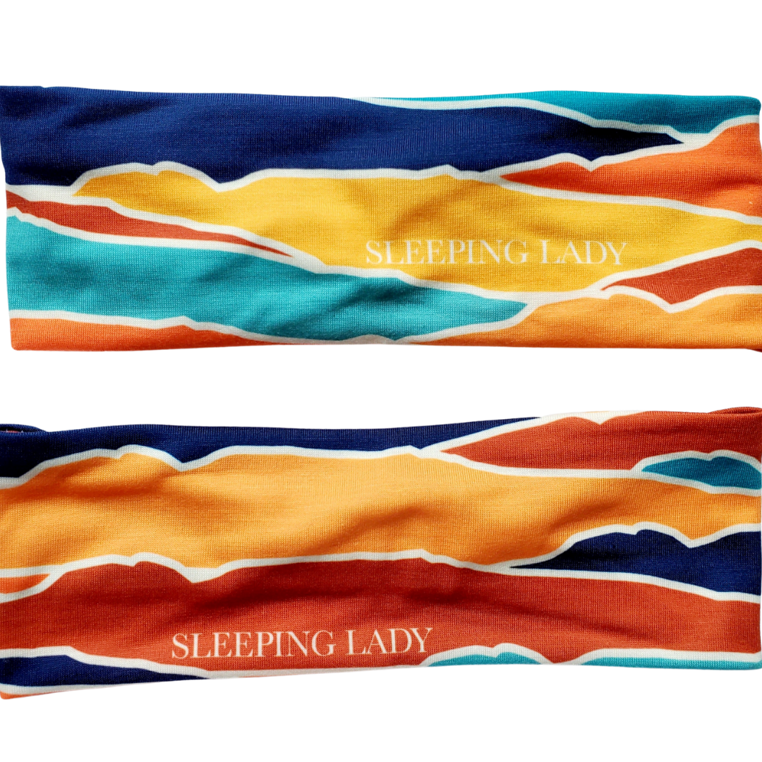 "Sleeping Lady/ Mt. Susitna" Headband