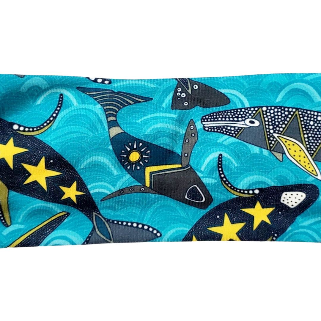 "Humpbacks and Stars Whale" Headband