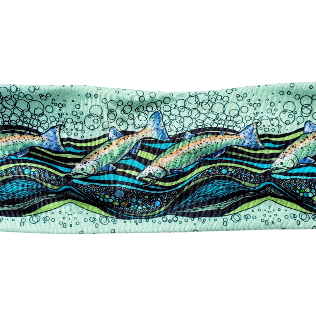 Babbling Brook Salmon Headband