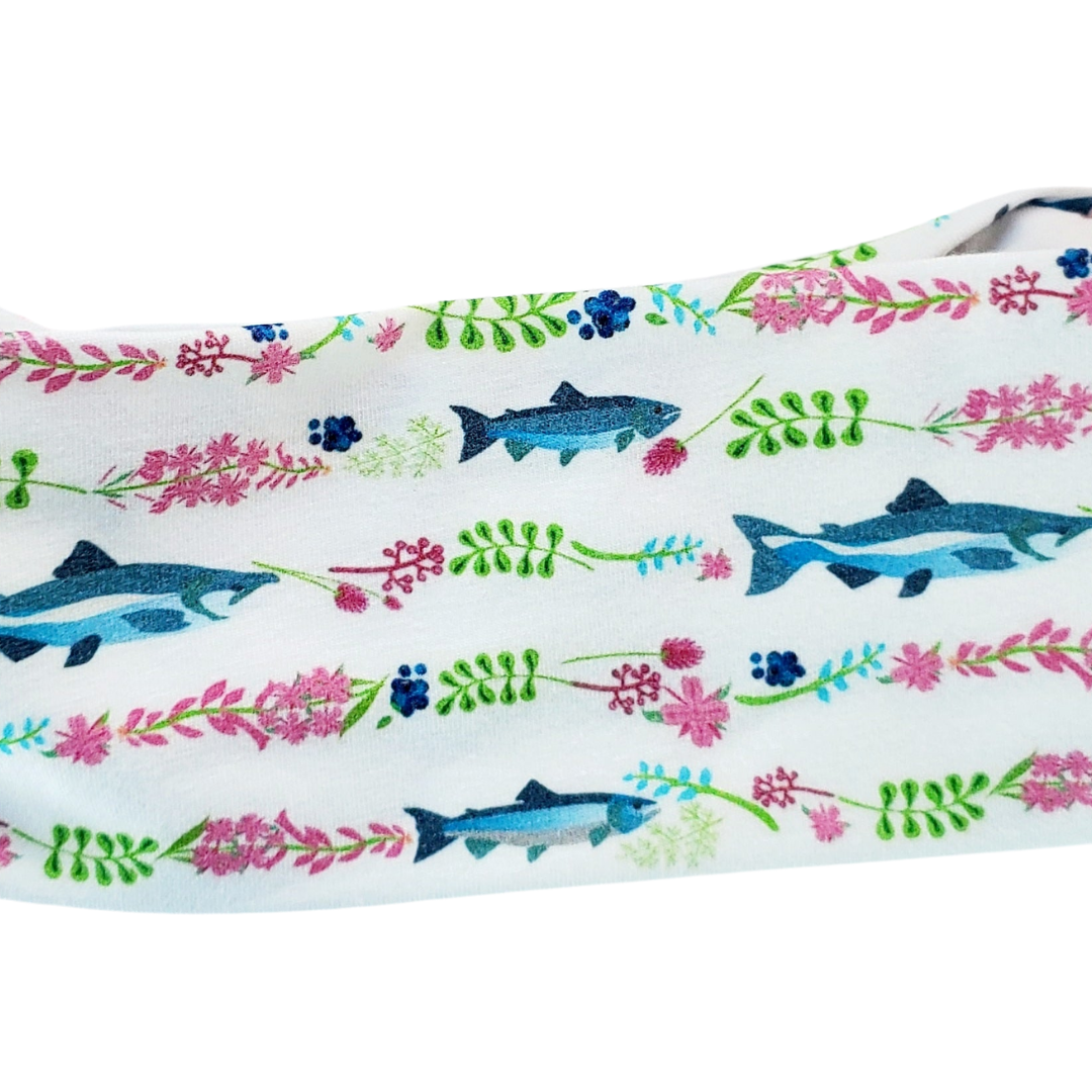Salmon & Fireweed Headband