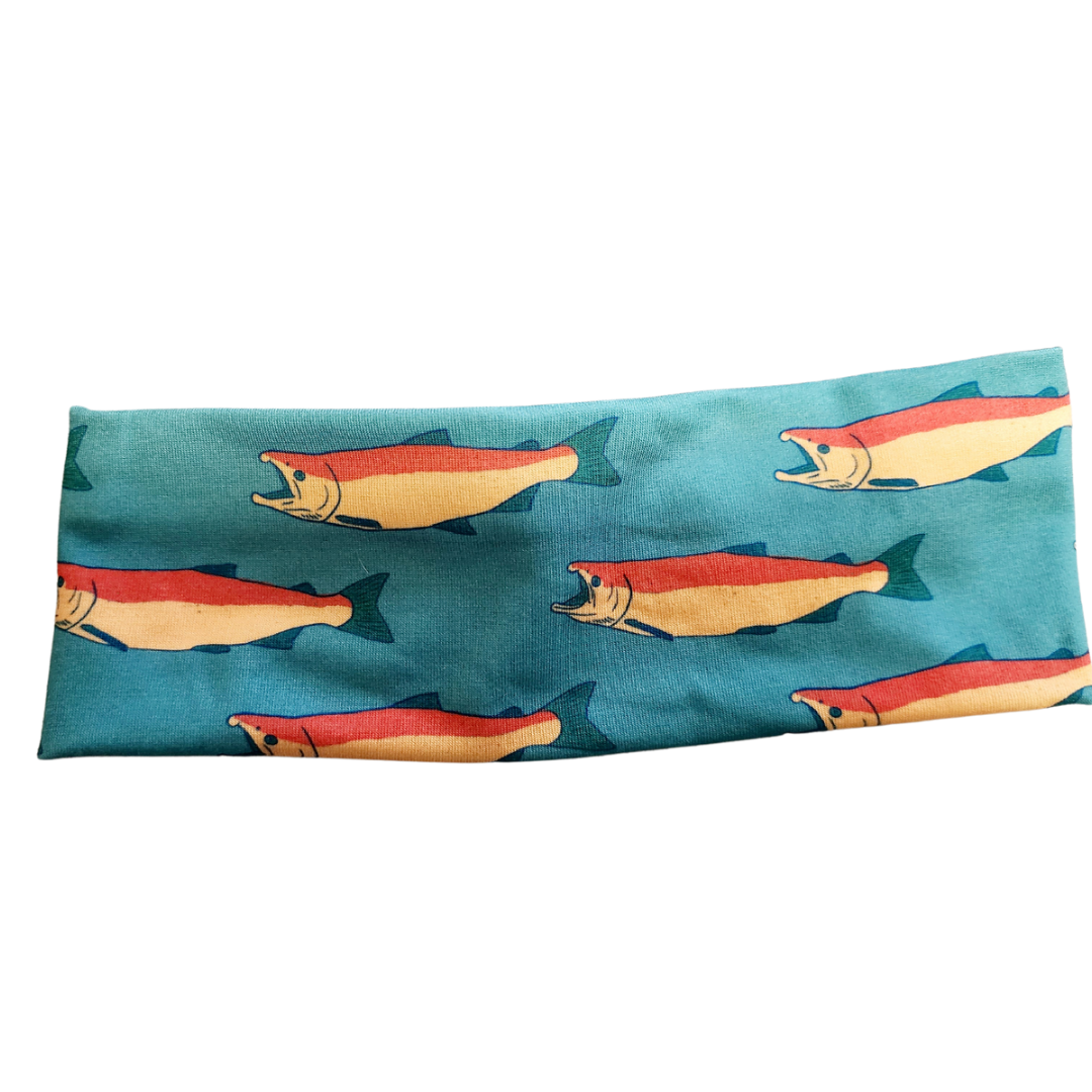 Retro Salmon Headband