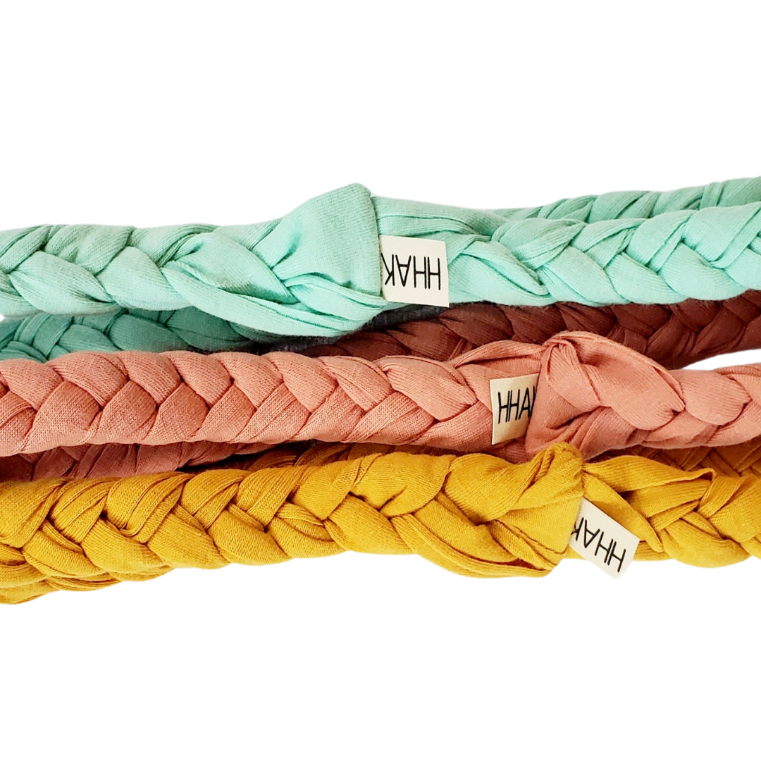 Solid Braided Headbands