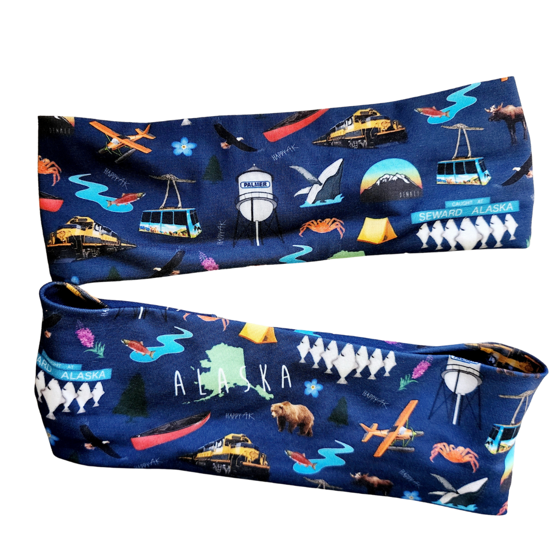 Visit Alaska Headband