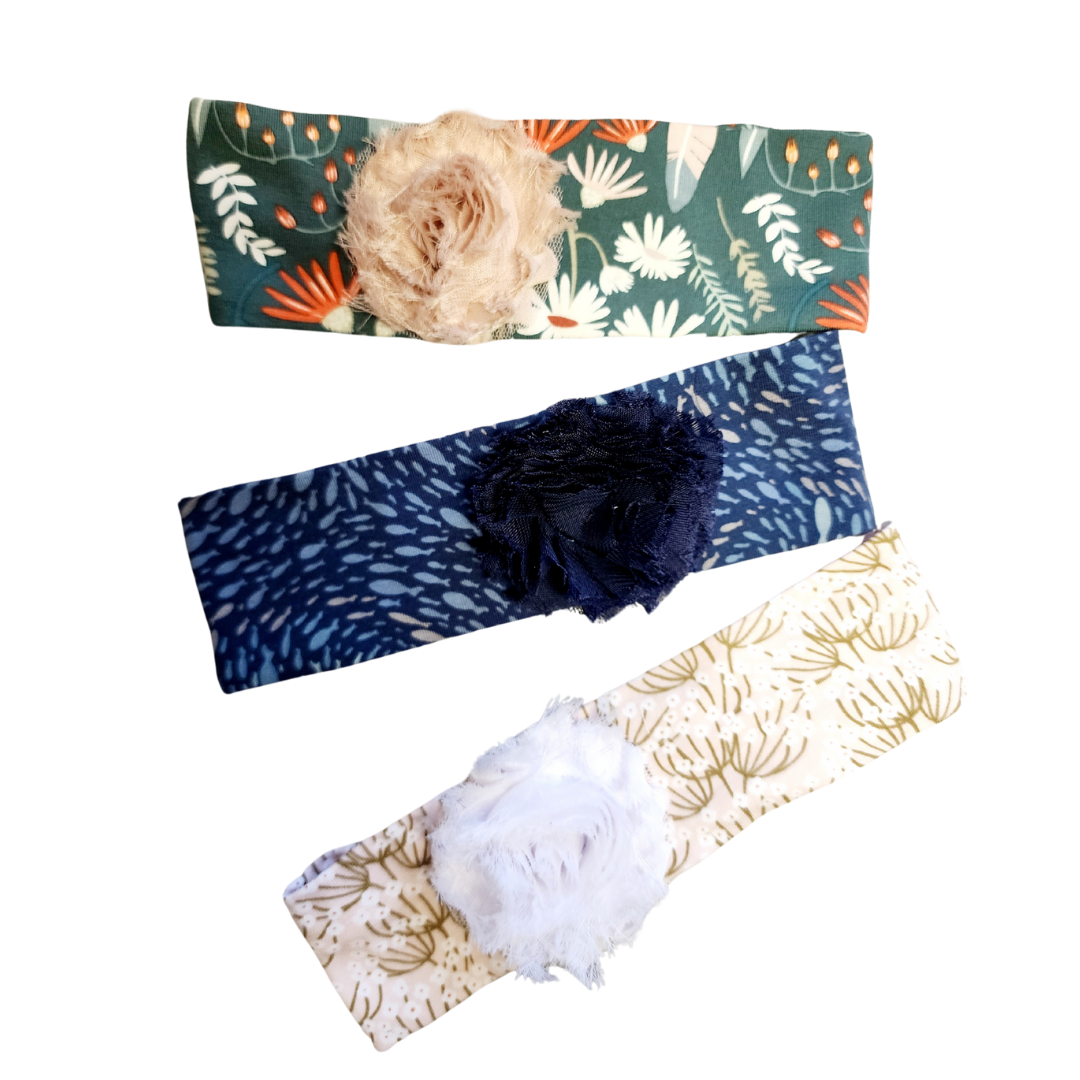 Infant Headbands with Bows