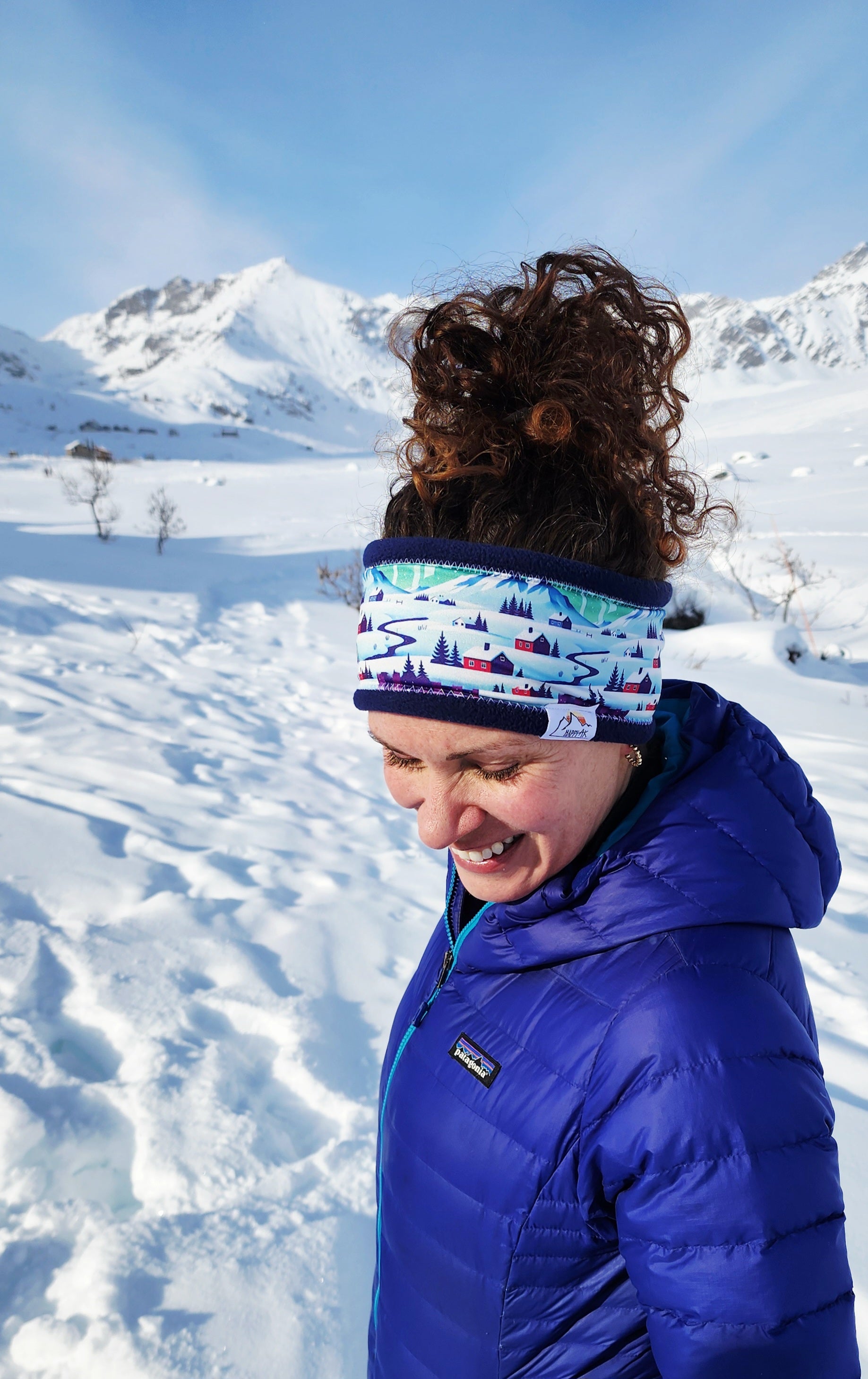 "Feels Like Hatchers Pass" Fleece Headband | Fleece Neck Warmer