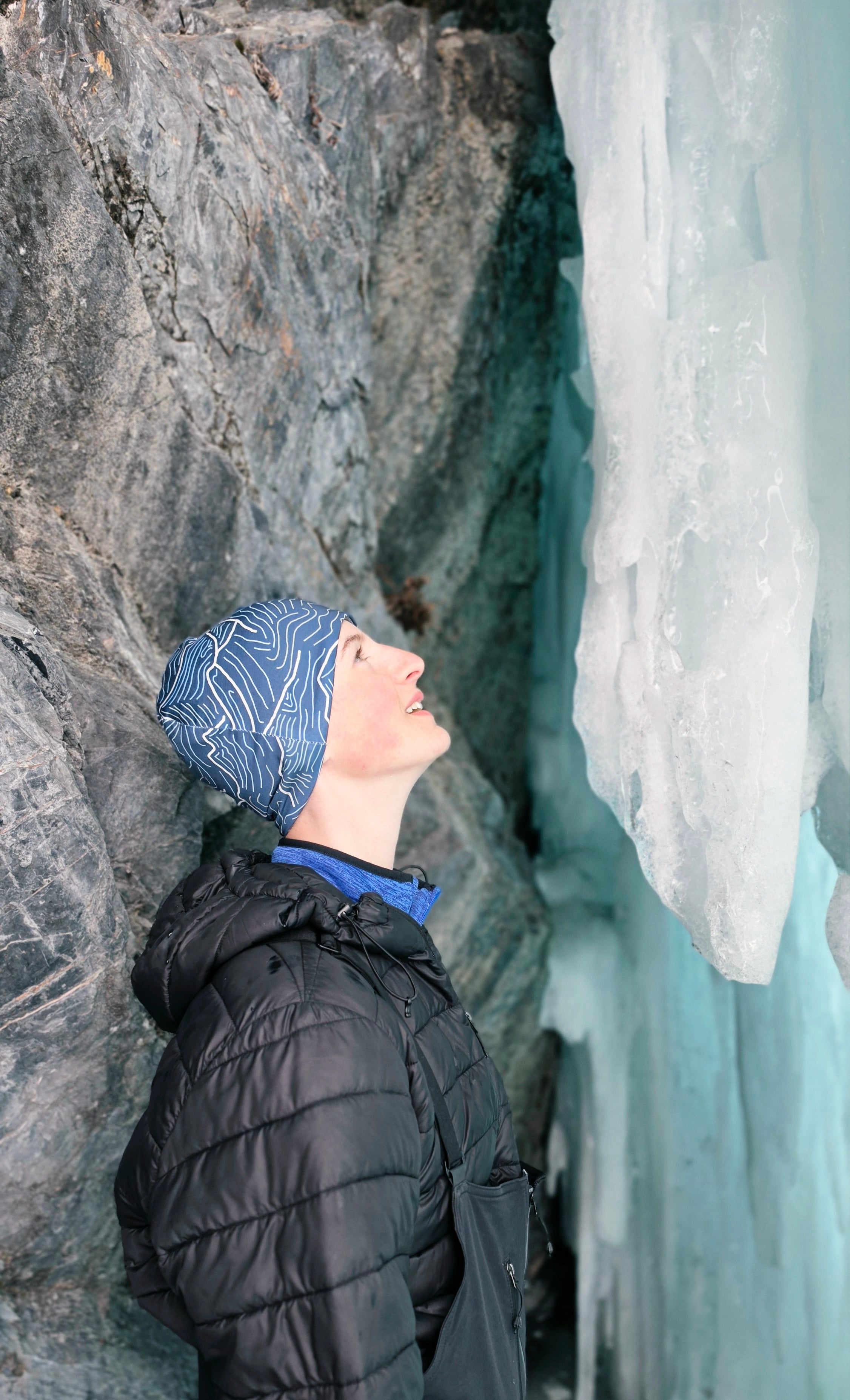 "Navy Hills" Merino Wool Beanie