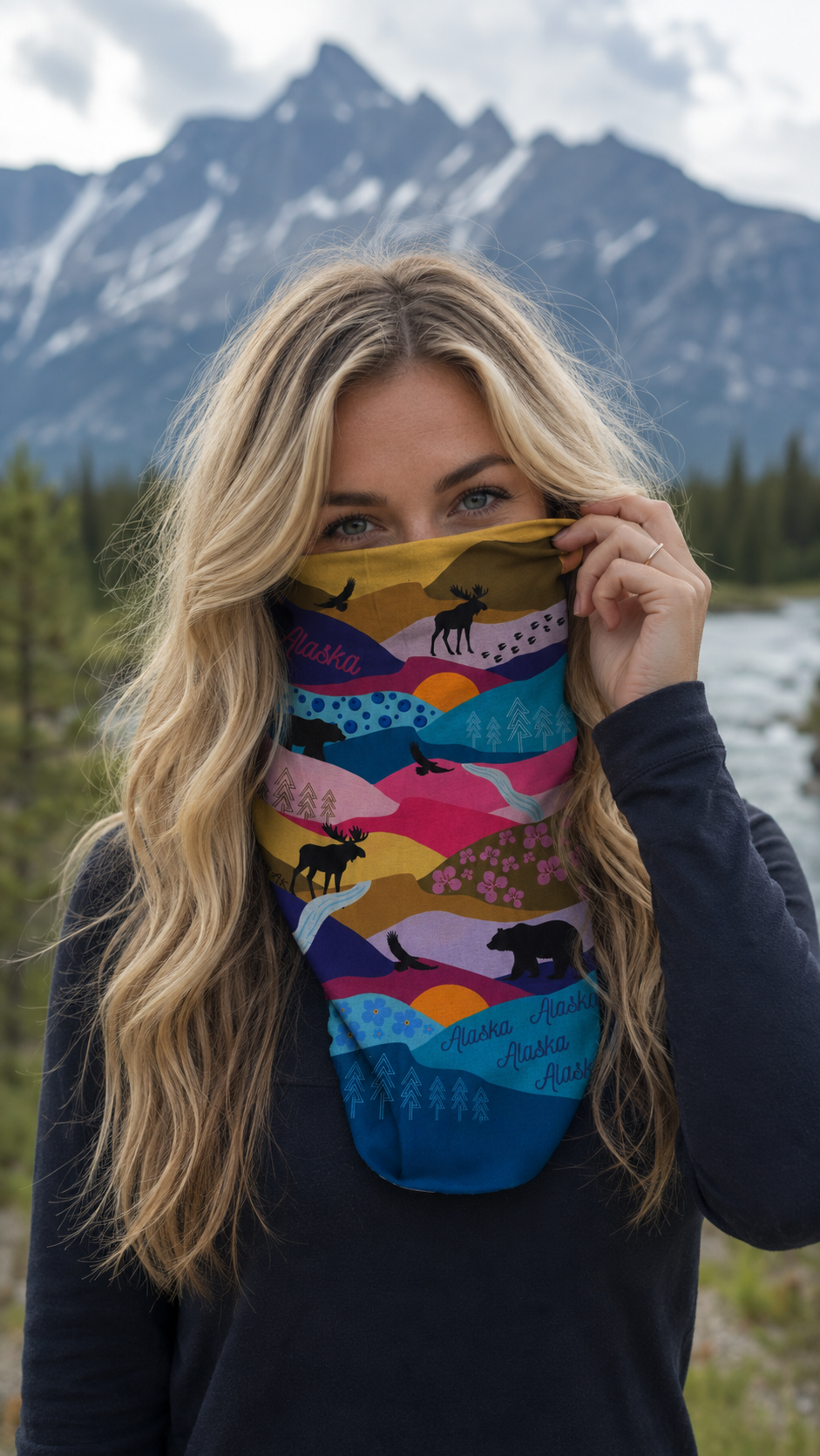 "Bright Alaska Scene" Trail Tube