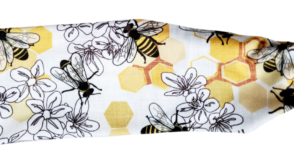 "Bees in Honeycomb" Headband