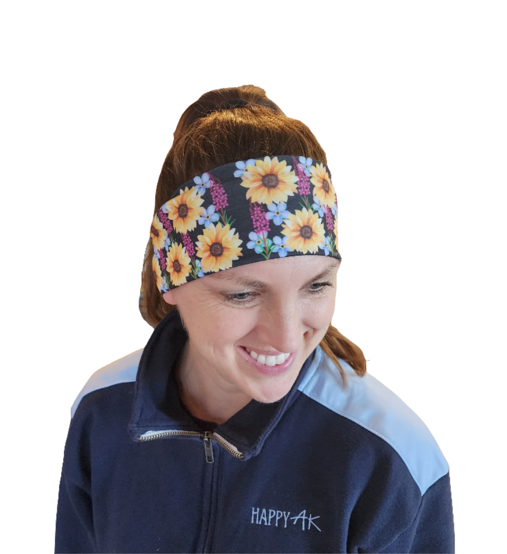 "Sunflower, Fireweed, FMN" Headband