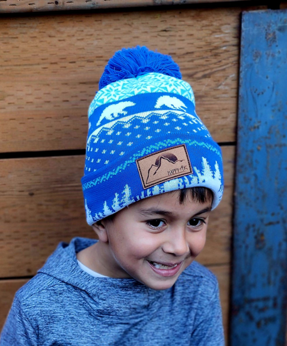 Youth Pom Pom Beanies