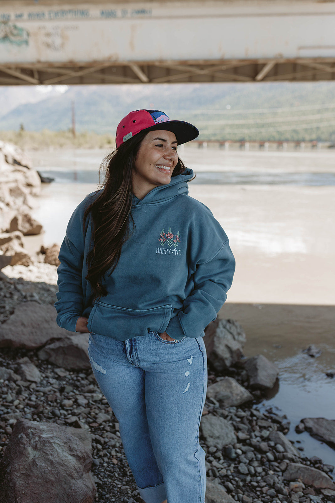Oversized "Fireweed Denali" Hoodie