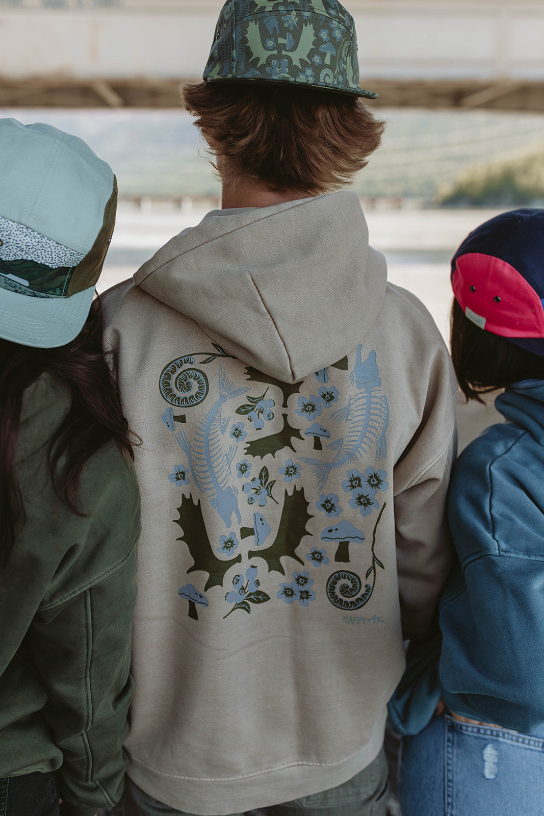 Oversized "Alaska Nature" Hoodies