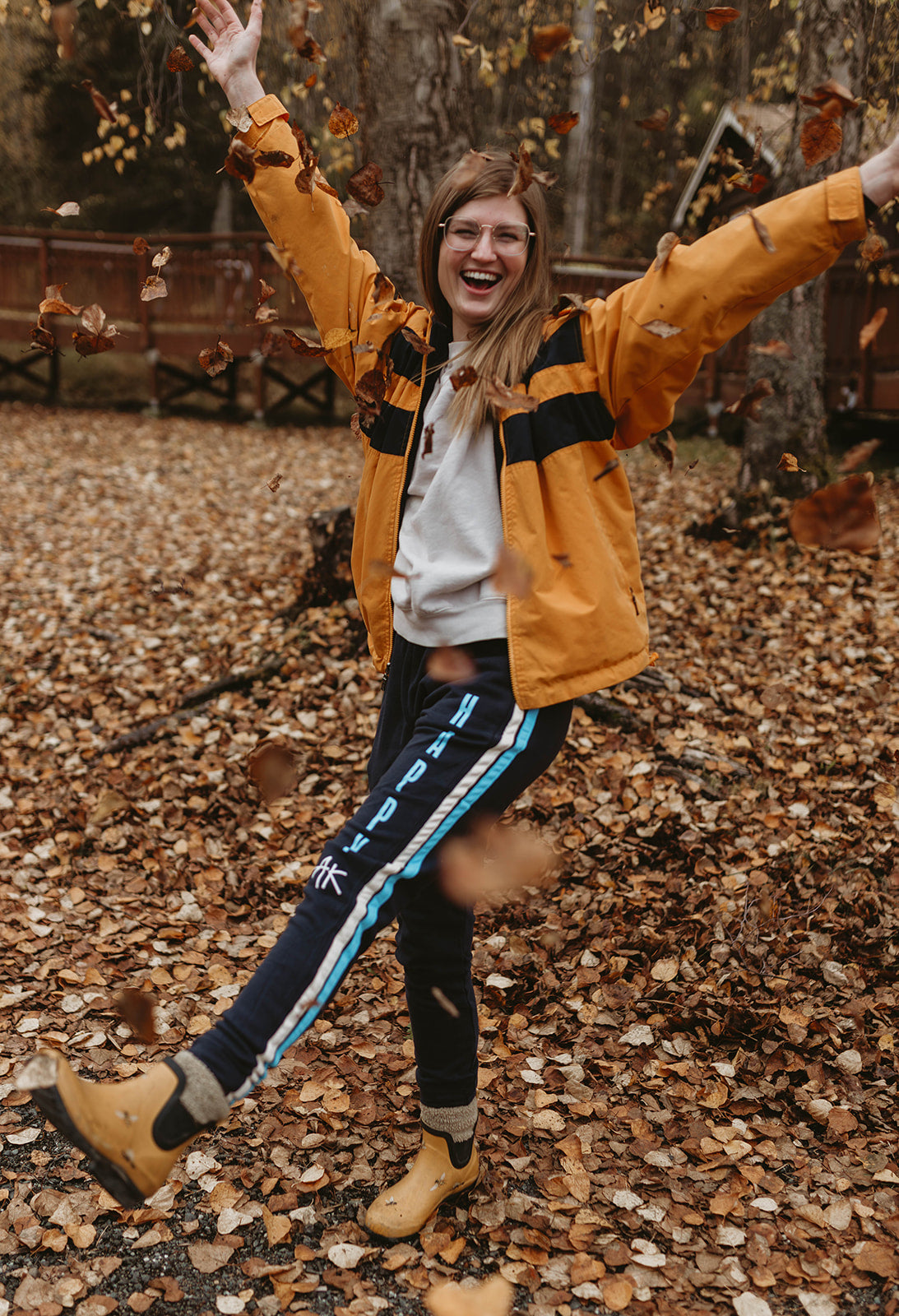 Striped Joggers
