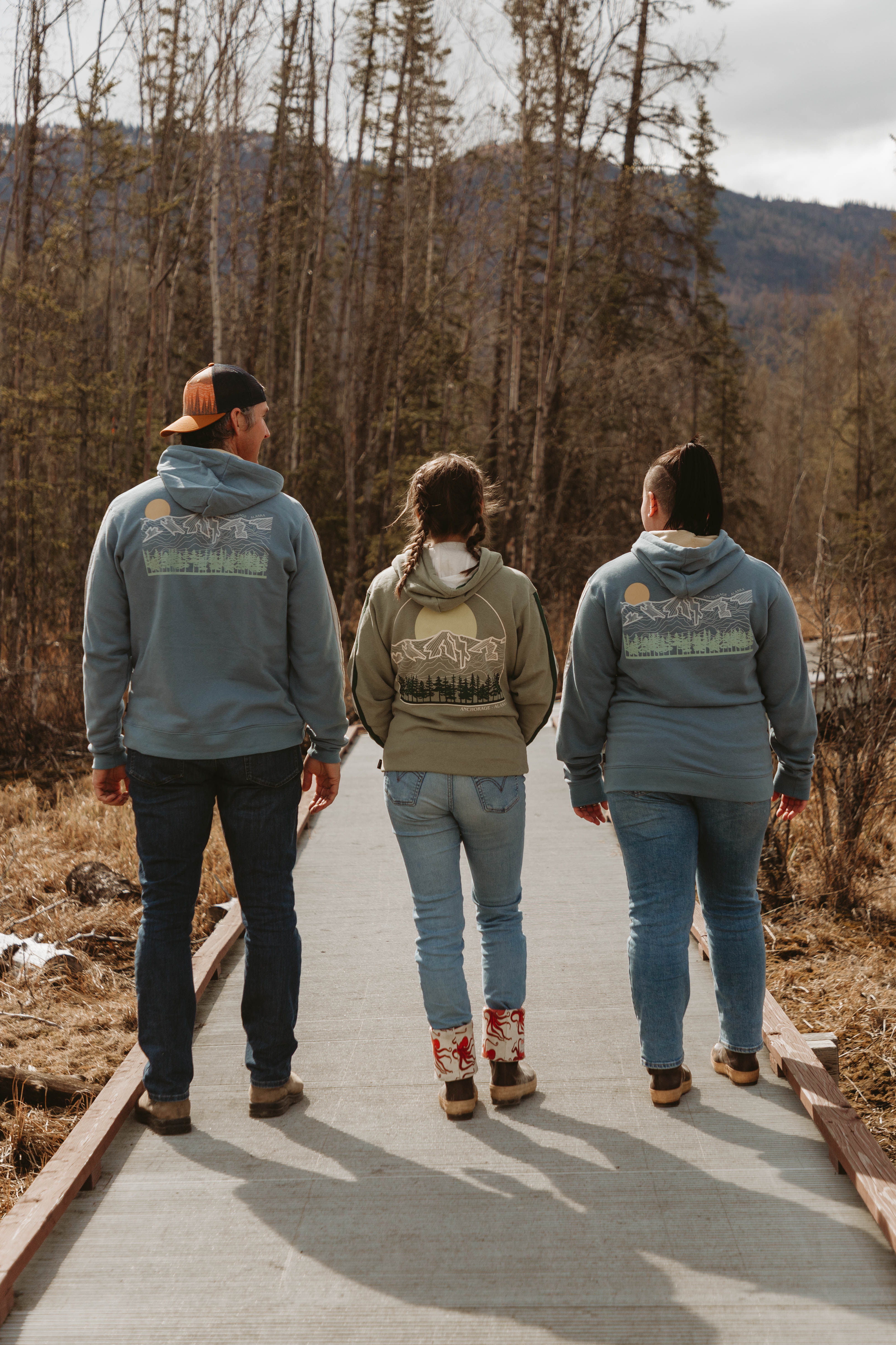 Anchorage Mountain Hoodies