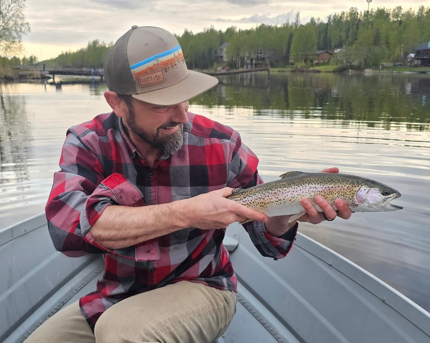 Trees Flat Billed Hat