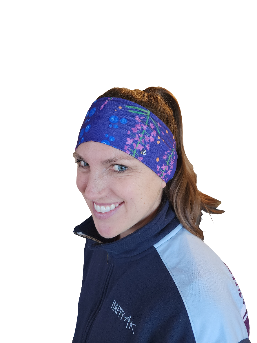 Fireweed & Blueberries Headband