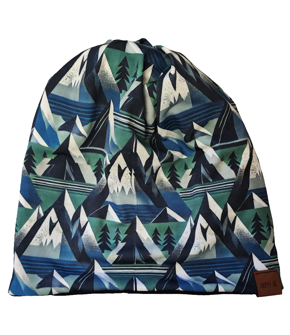 "Peaks" 4 Way Wool Lined Beanie