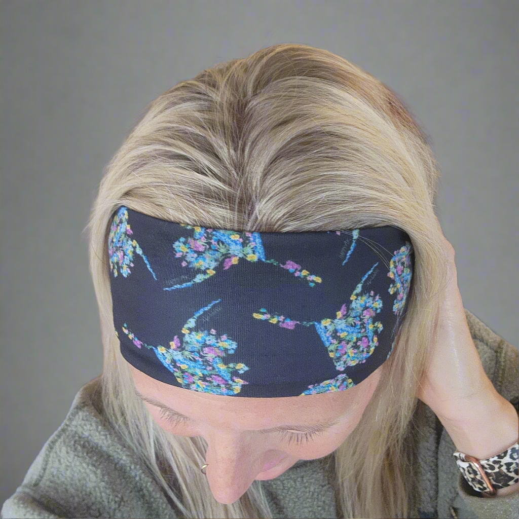"AK State Wild Flowers" Headbands