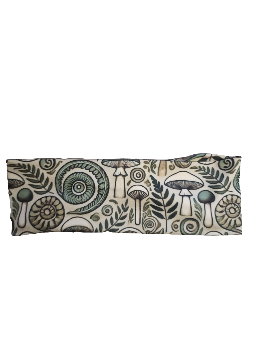 "Fiddlehead Ferns and Mushrooms" Headband