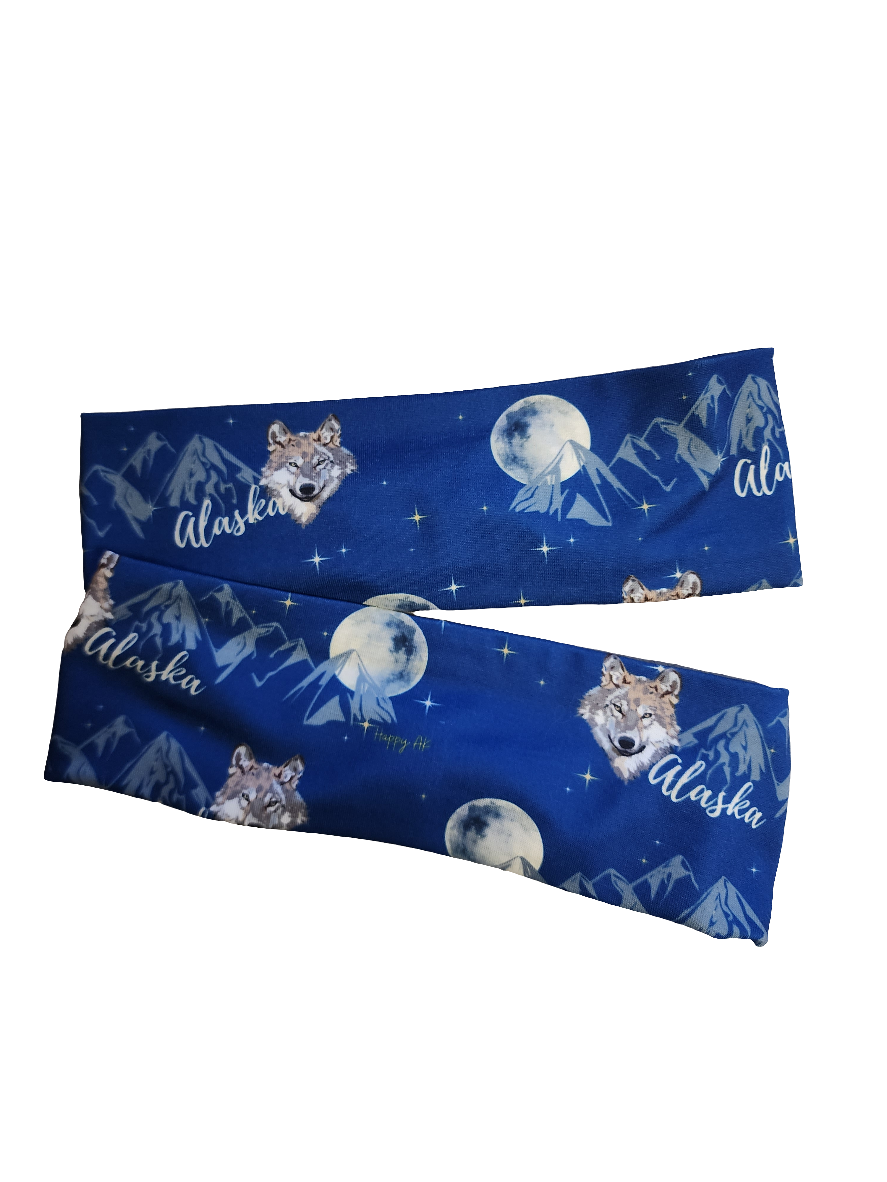 Alaska Wolf Headband