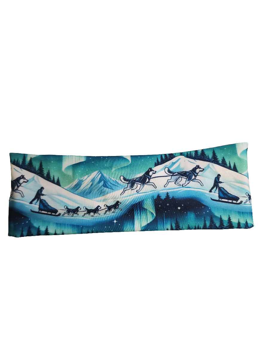 "Aurora Dog Sledding" Headband