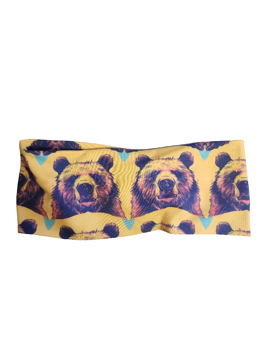 "Bears" Twist Headband