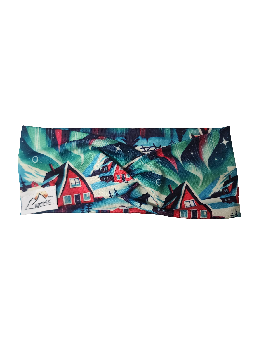 "Cabin Nights" Twist Headband