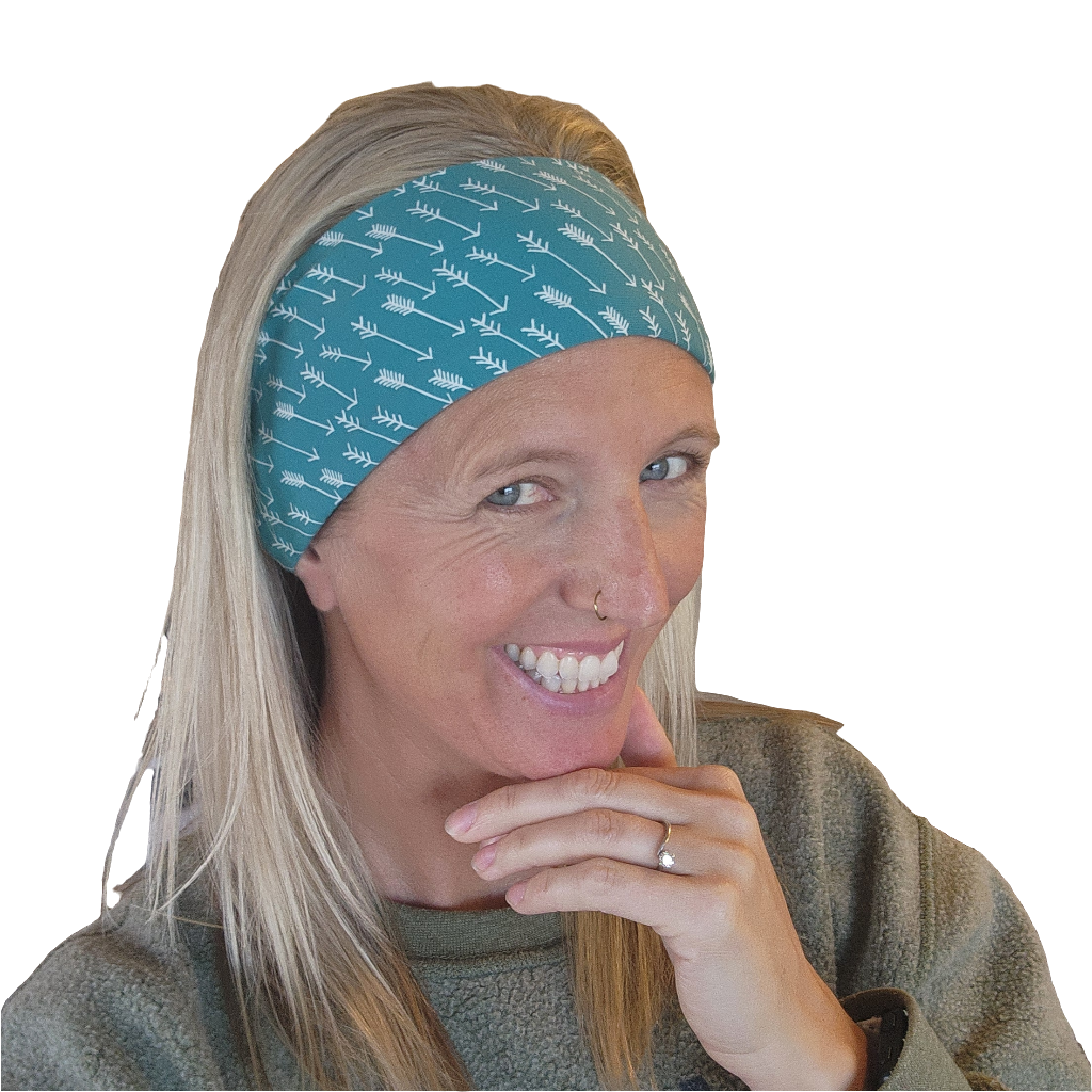 "Teal Arrows" Headband