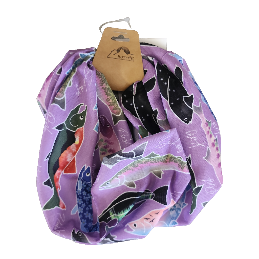 Alaska Fish Neck Gaiter/ Buff