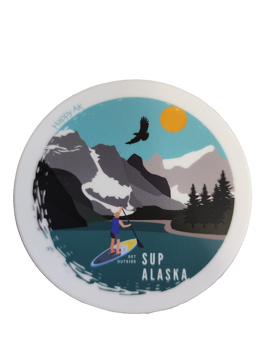"SUP Alaska" Sticker