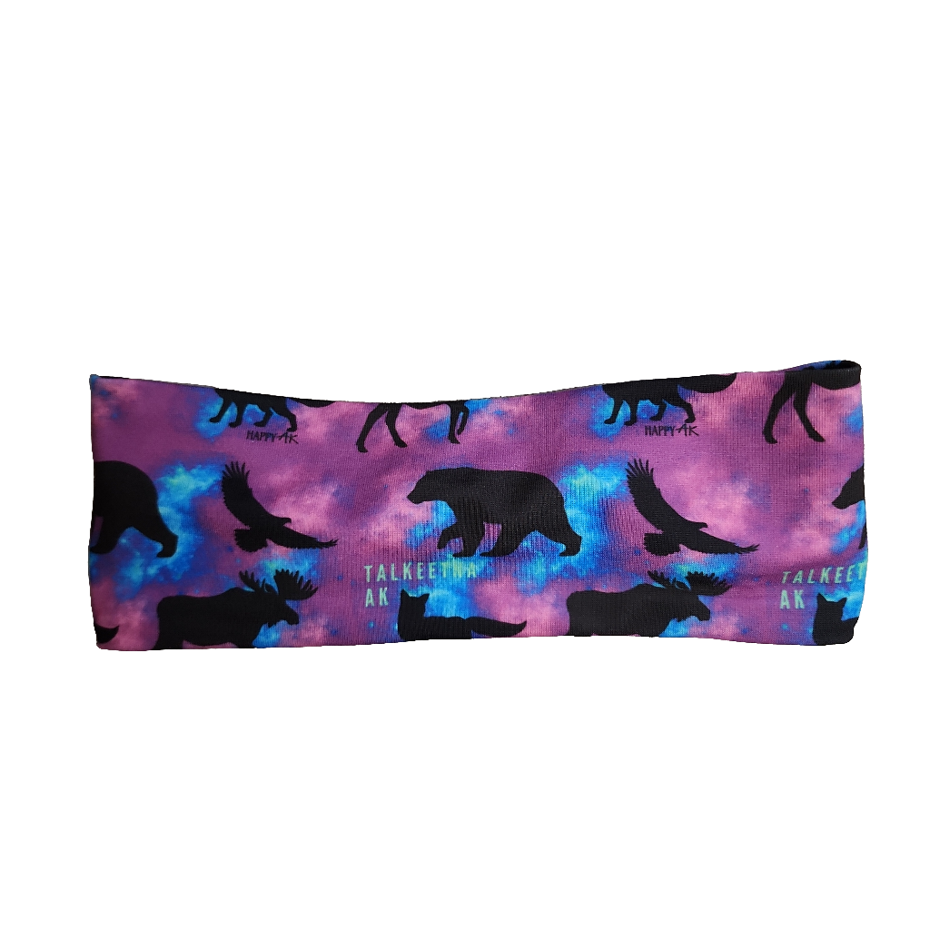 Talkeetna, Alaska Animals Headband