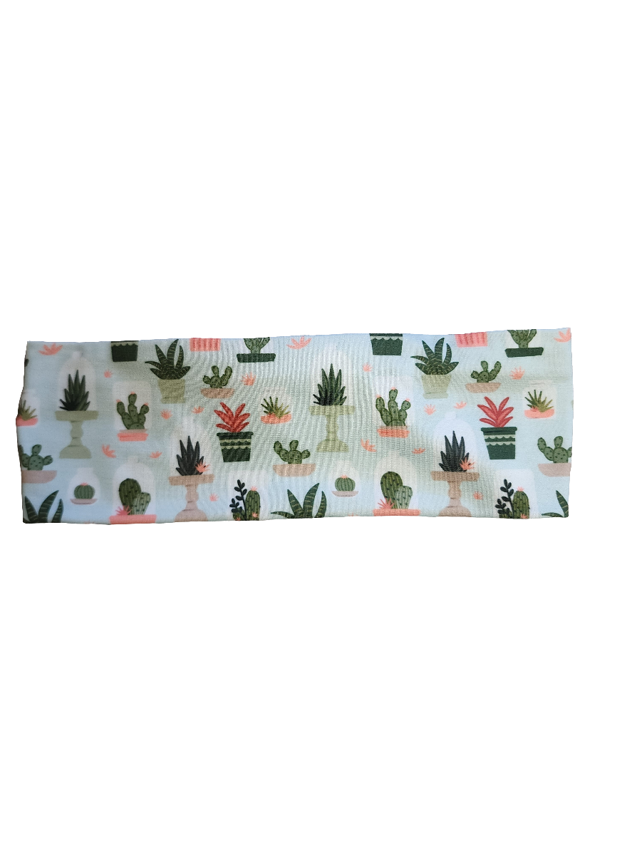 "Plants and Cactus" Headband