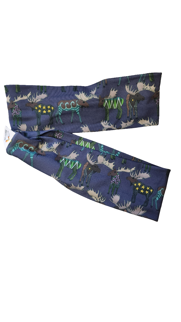 "Artistic Moose" Headband