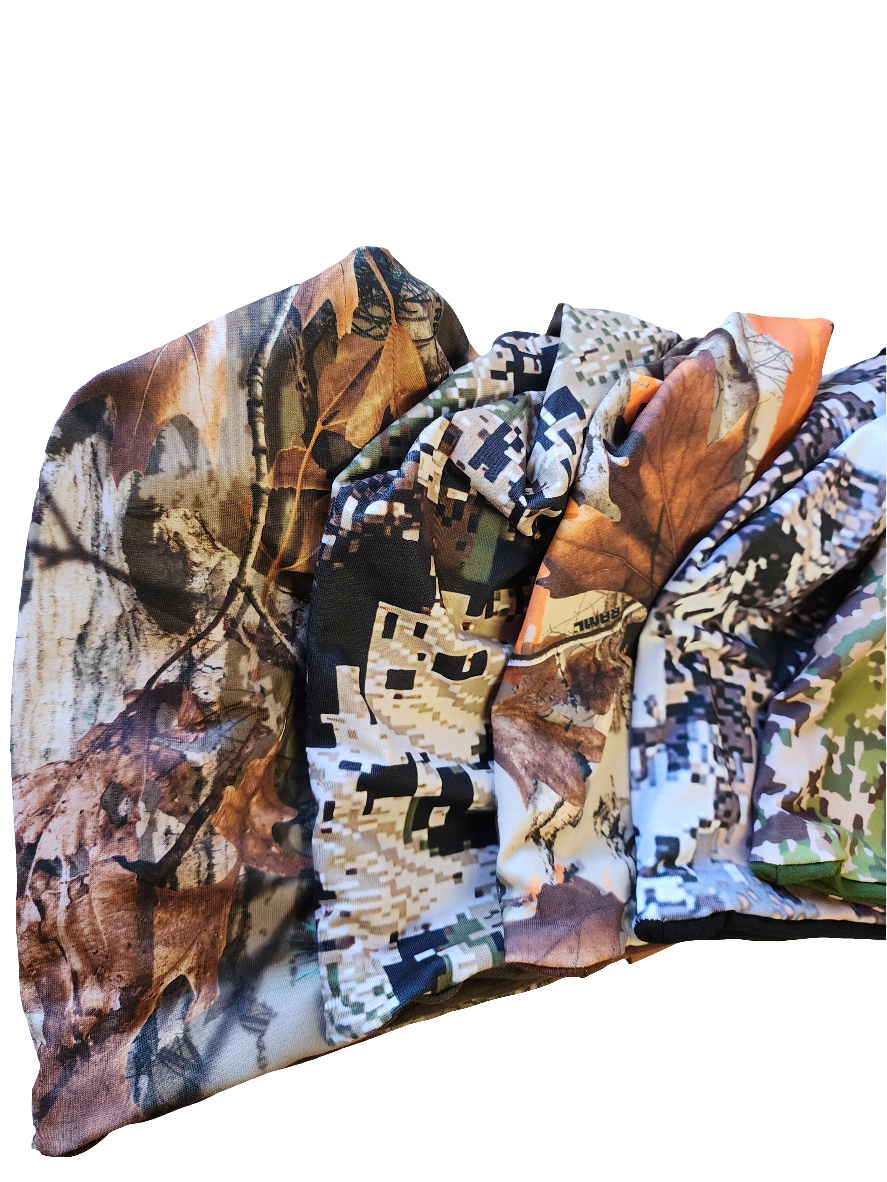 Camo 4 Way Wool Lined Beanies