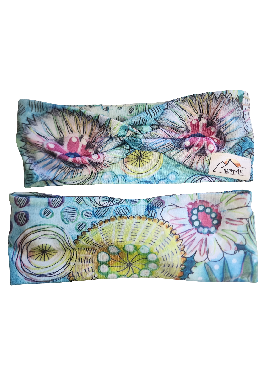 "Sea Urchins" Twist Headband
