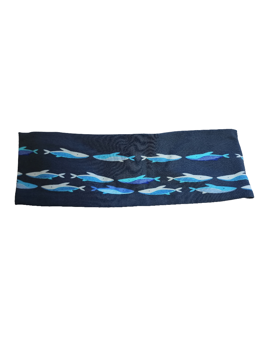 "Whales" Headband