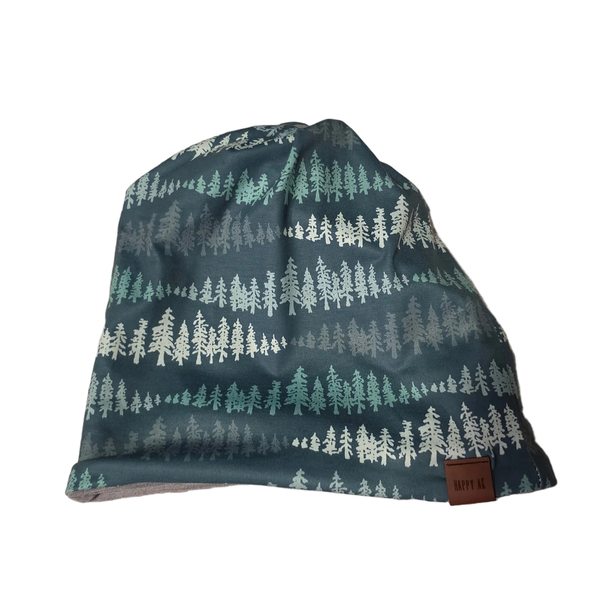 "Sage Trees" 4-Way Wool Lined Beanies