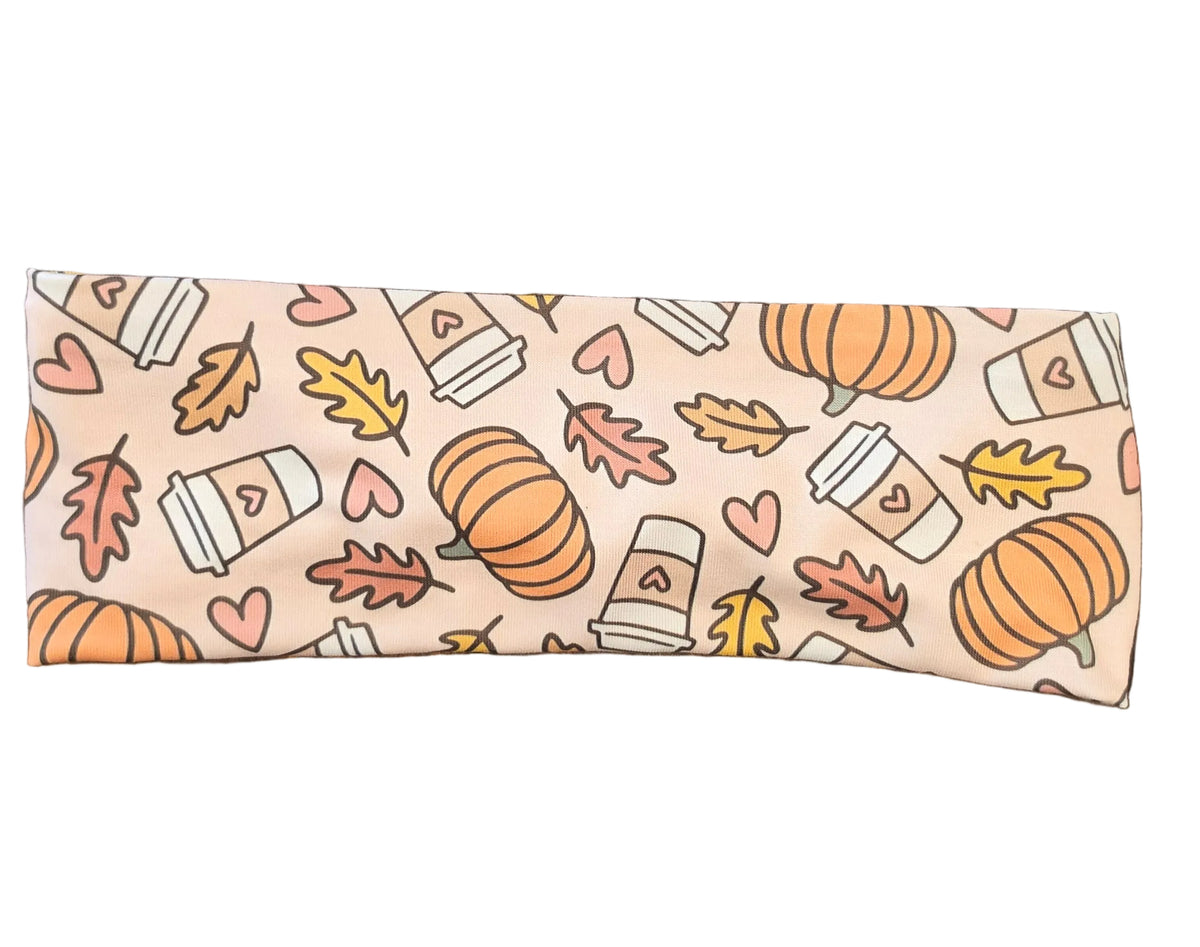 "Pumpkin Latte" Headband