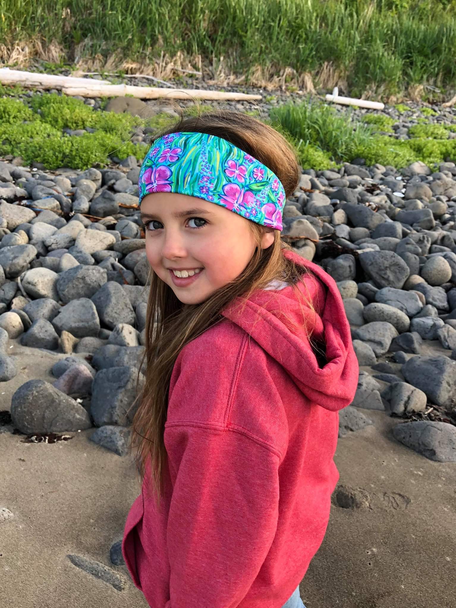 "Artistic Fireweed" Headband