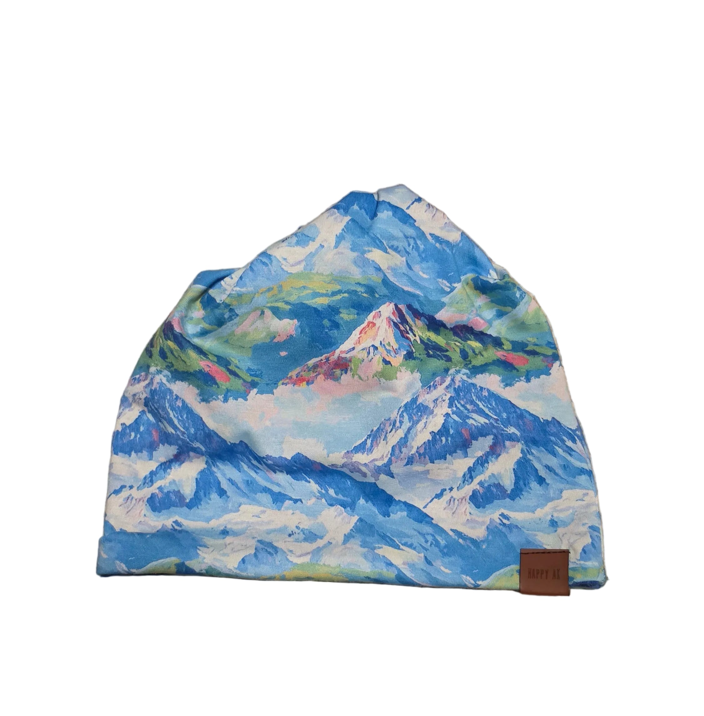 "Denali Mountain" 4-Way Wool Lined Beanies